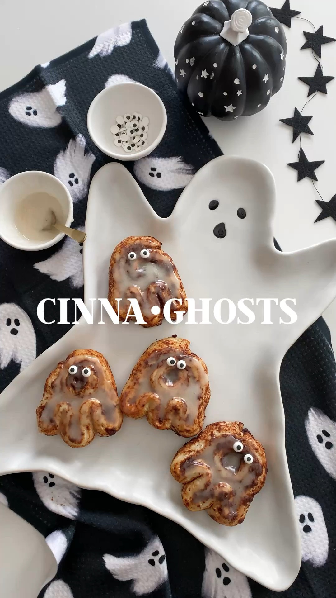 👻 Trick or treat yourself to some spooktacularly delicious Cinna•Ghost Halloween cinnamon rolls! These hauntingly scrumptious treats are perfect for adding a sweet twist to your Halloween festivities. With their eerie designs and classic cinnamon flavor, they're sure to be a hit at any party or cozy night in.

#LTKfoodie #LTKHome #LTKKids