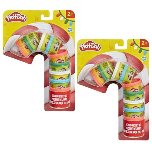 Play-Doh Holiday Pack Bundle, 20 Mini 1 Ounce Cans (2 Packs) | Amazon (US)