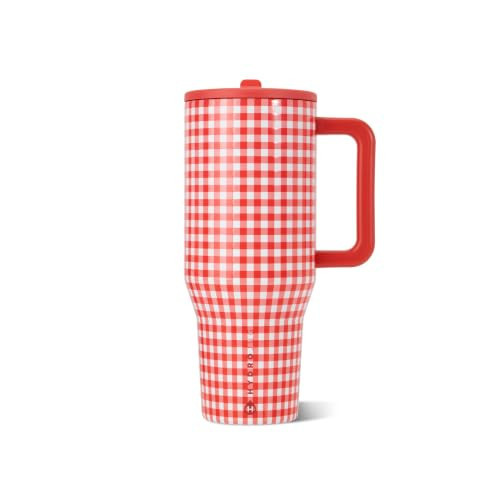HydroJug Traveler 40oz, Insulated Tumbler with Handle & Straw, Summer Picnic | Amazon (US)