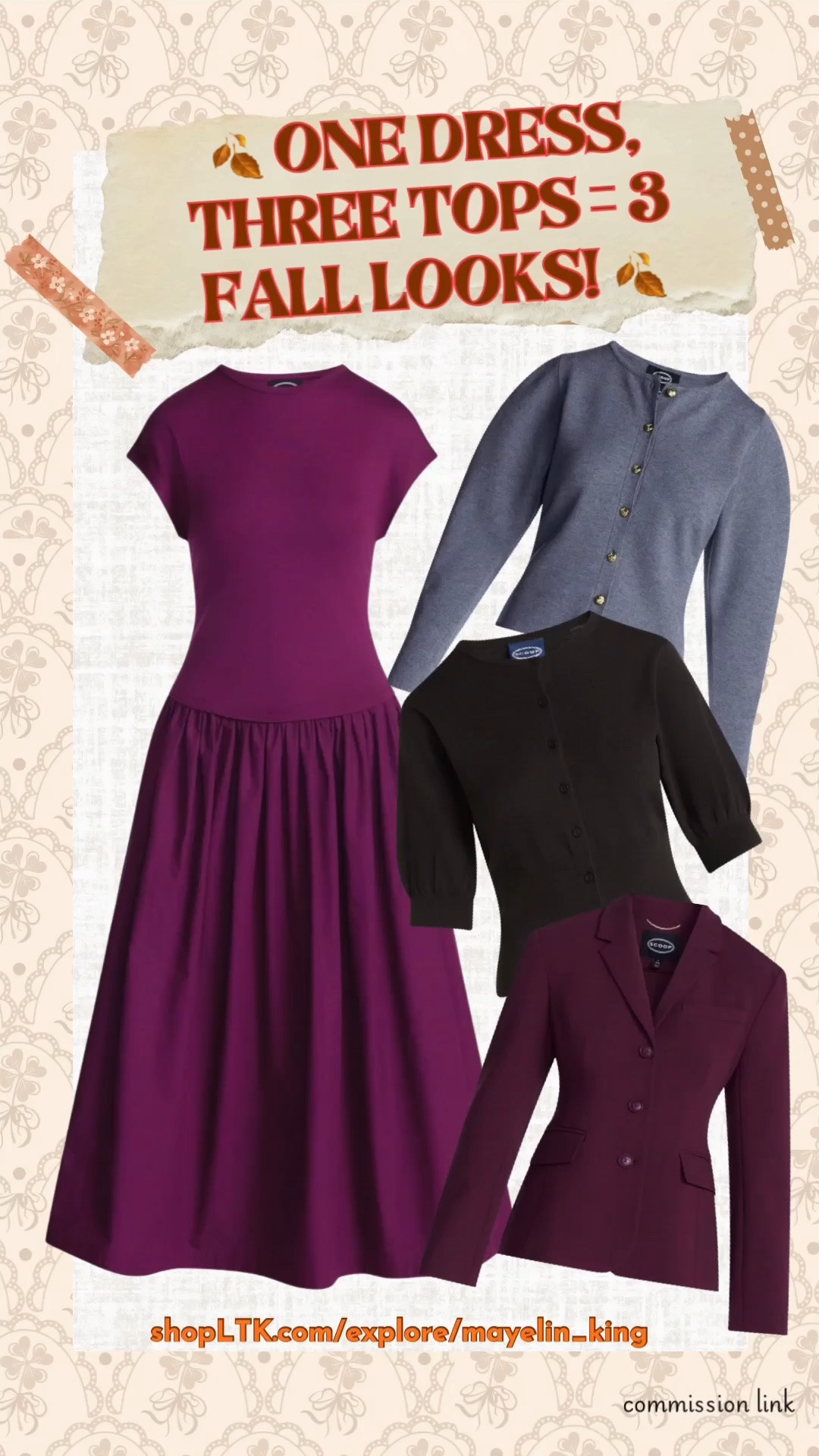 fall outfits women over 50
🍂 DON’T PACK AWAY THAT SUMMER DRESS JUST YET! 🍂

Who says a summery dress has to stay in the closet once fall arrives? 👀 I’m showing you 3 easy ways to take one summer dress into fall—just by switching up your layers✨

Add a waist-defining cardigan, throw on a blazer, or layer it with a cute jacket for completely different looks. 🤎

One dress, three outfits, more wear from your wardrobe! 🙌🏽

Which look is your favorite—1, 2, or 3? 👇🏽 Save this for fall outfit inspiration and follow for more styling ideas! 🍂❤️


#ltkover40 #ltkmidsize

#LTKootd #LTKPlusSize #LTKSeasonal