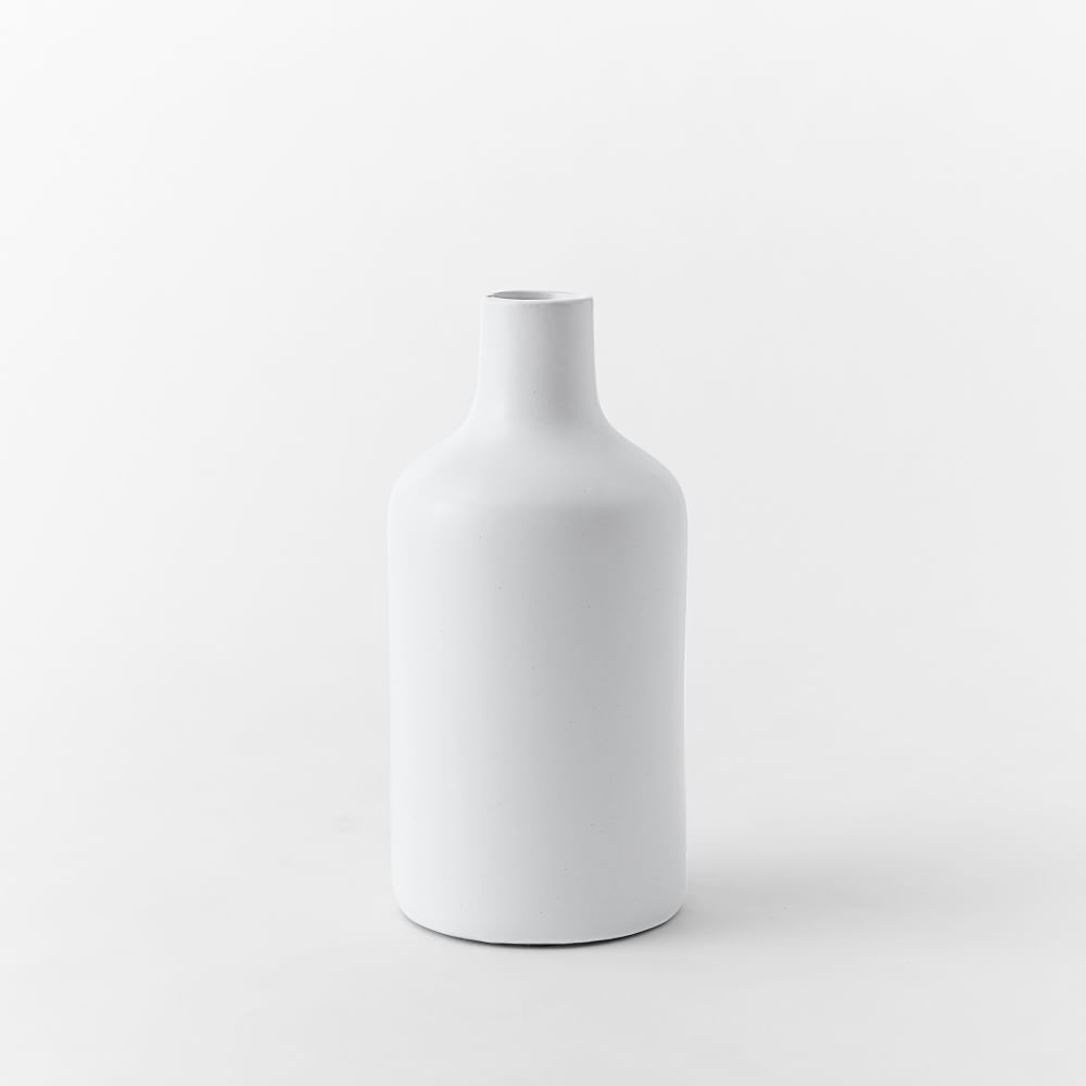 Pure White Ceramic Vases | West Elm (US)