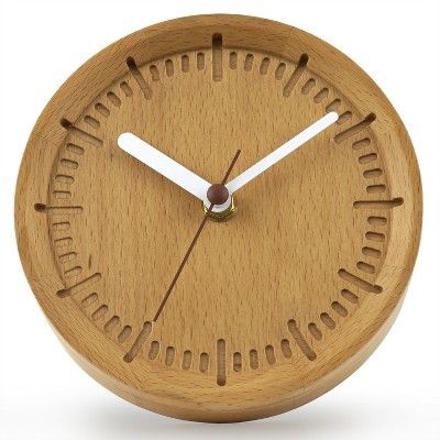 Solid Beech Wood Clock - Project 62™ | Target