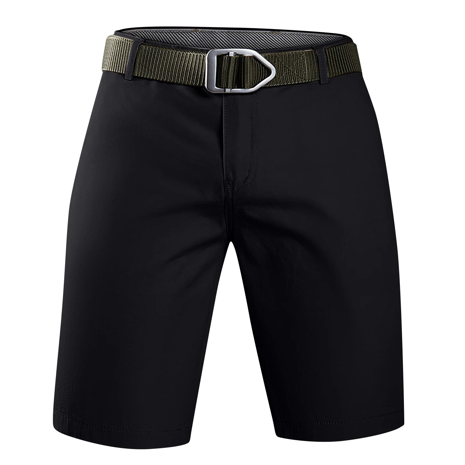 Chbgutlmr Men's Casual Shorts Golf Dress Work Shorts Flat Front Straight Leg Shorts Summer Fitted... | Walmart (US)