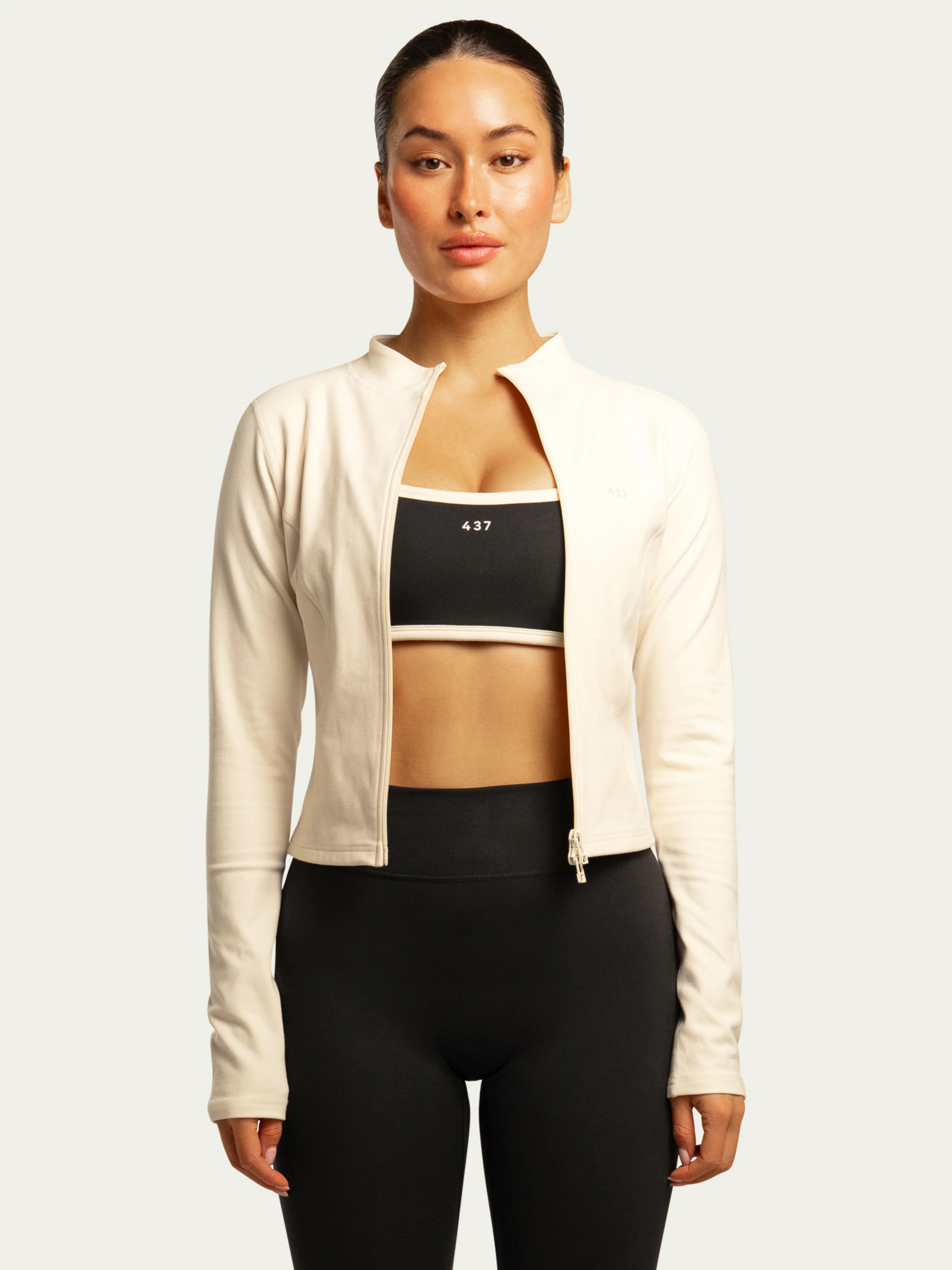 The Curve Jacket / Cream | 437