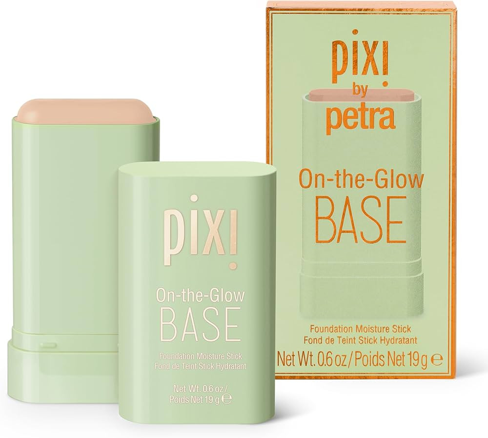 Pixi Beauty On-the-Glow Base| Tinted Moisturizer Foundation Stick | Beige: Medium, neutral shade|... | Amazon (US)