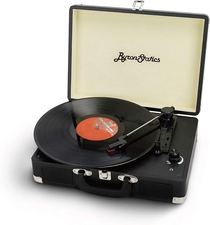 ByronStatics Record Player, Vinyl Turntable Record Player 3 Speed with Built in Stereo Speakers, ... | Amazon (US)