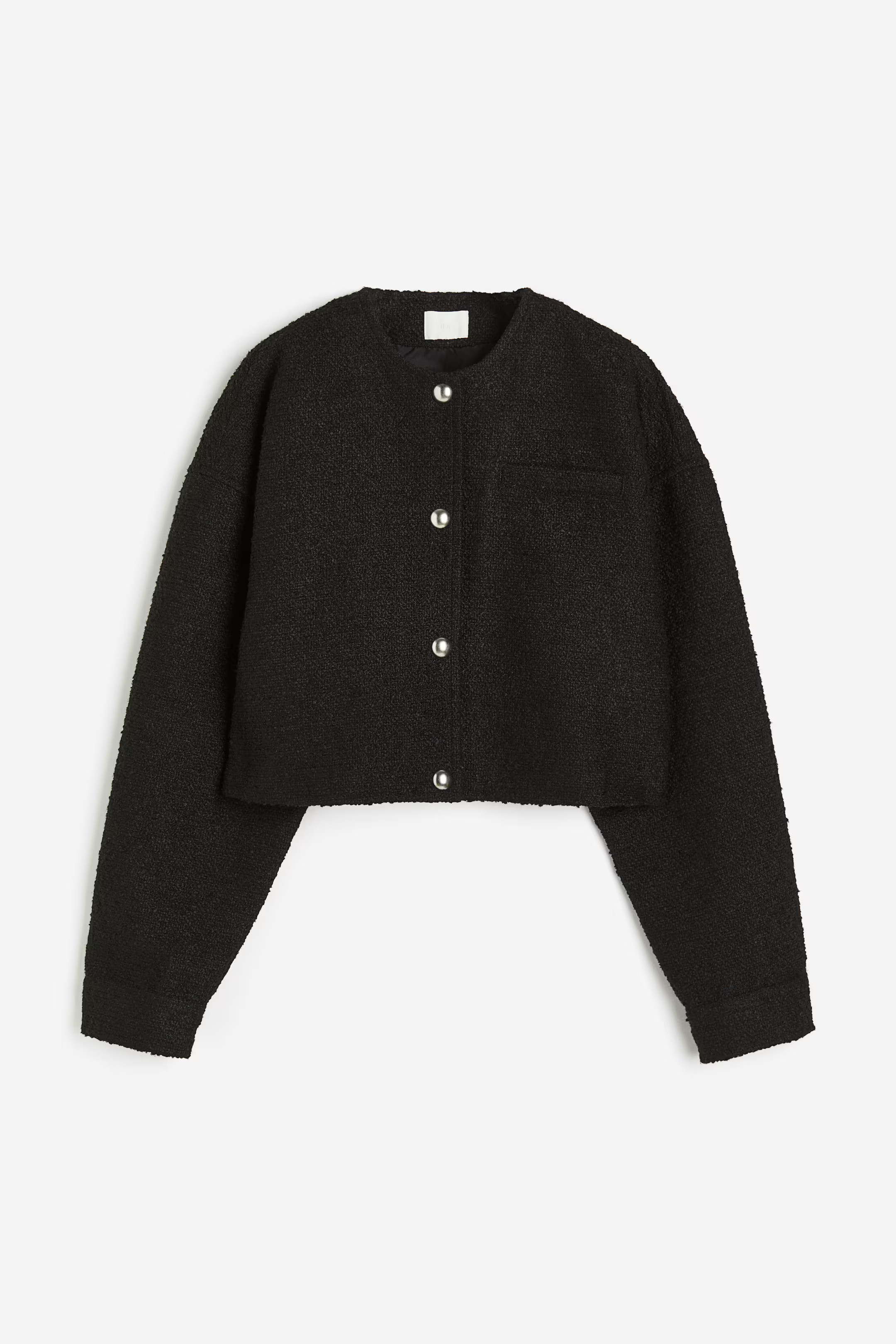 Oversized jasje met knopen | H&M (DE, AT, CH, NL, FI)