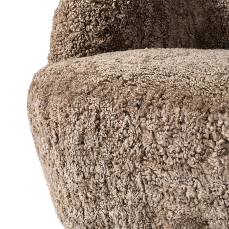 Alaska Upholstered Swivel Barrel Chair | Wayfair North America