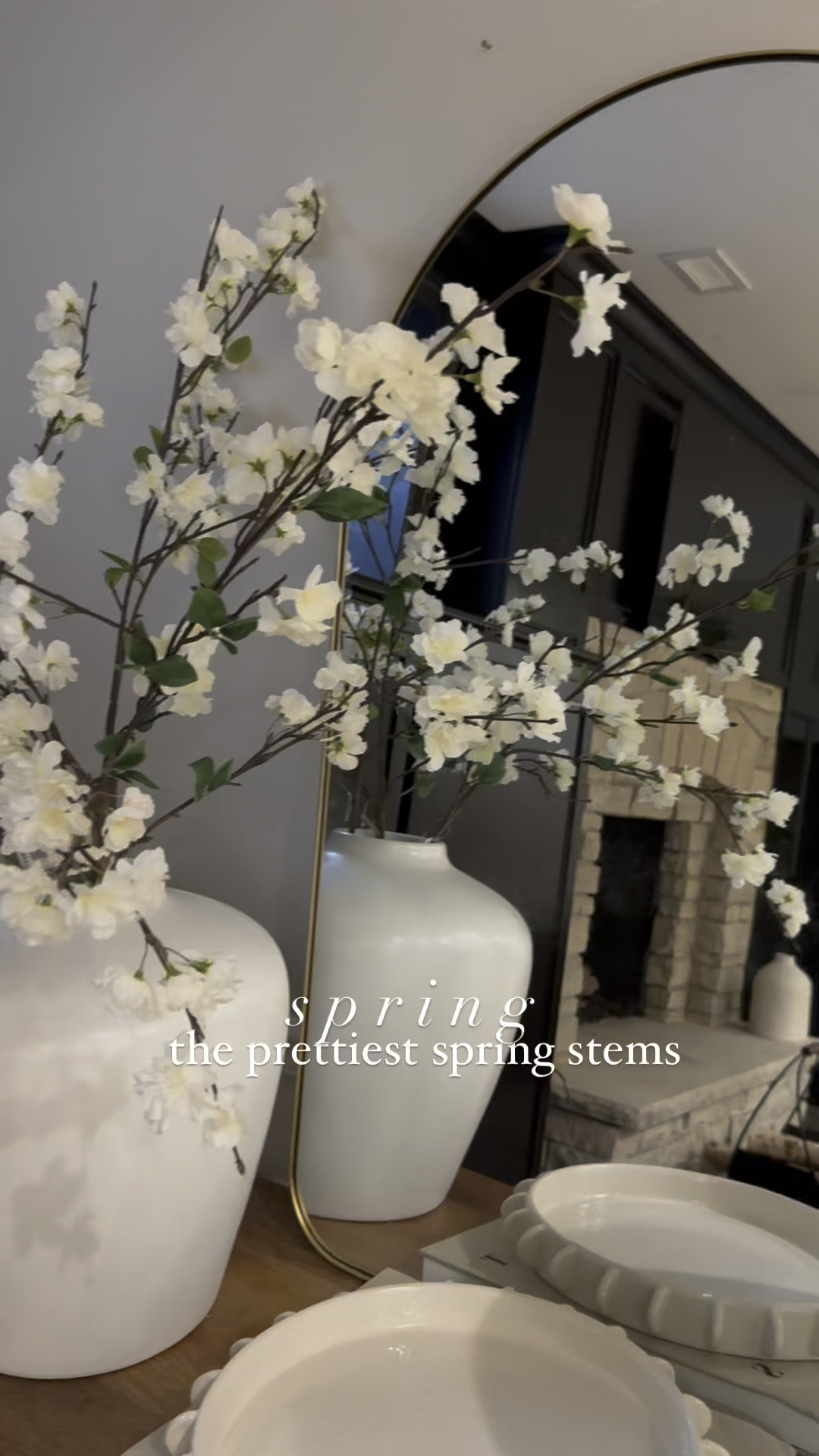 The prettiest blossom stems for spring — they come as a set of 3! They are long and substantial. @wayfair #wayfairfinds #wayfair #springdecor #spring #springdecor #vase 

#LTKHome #LTKMostLoved #LTKWatchNow