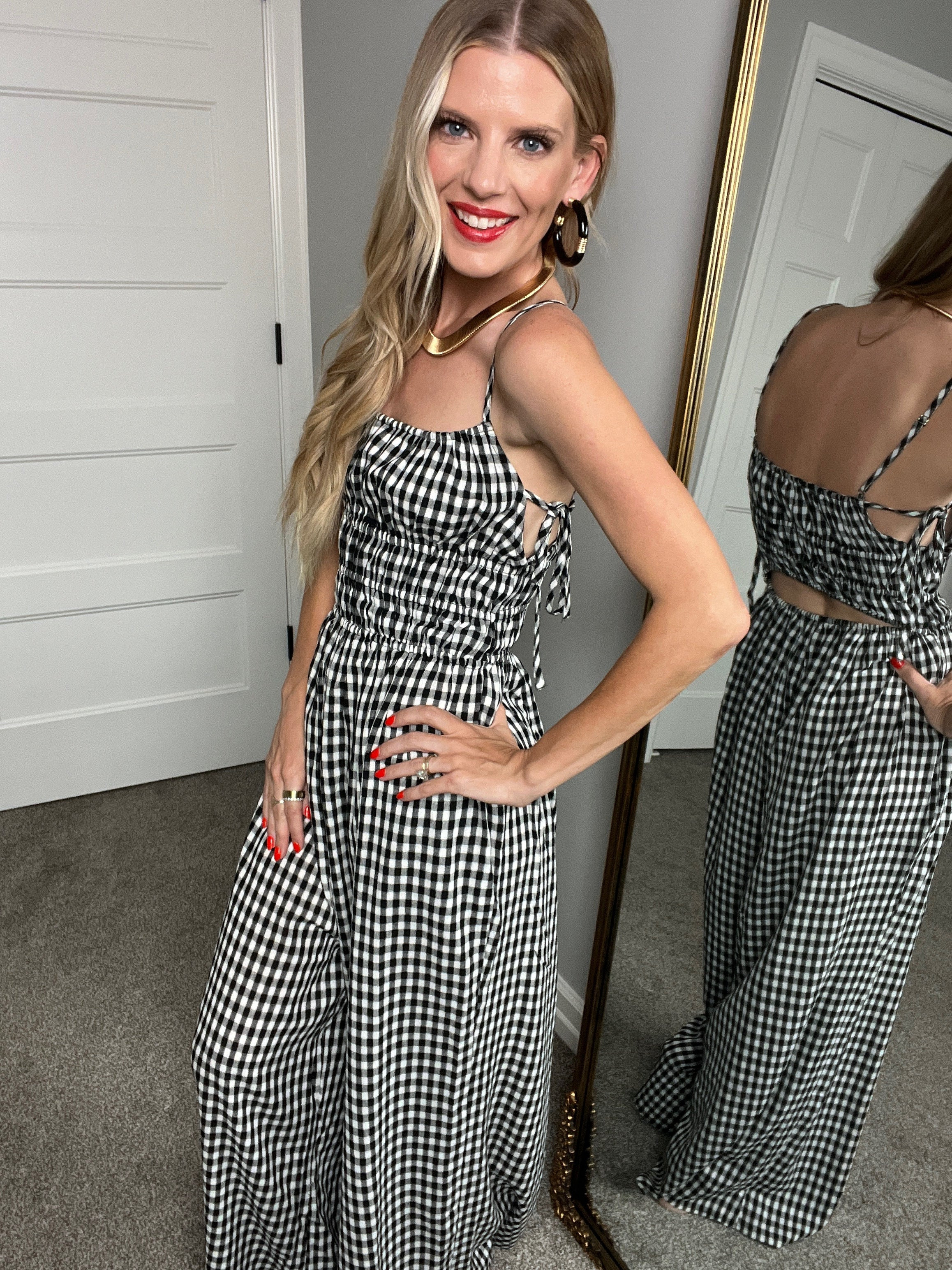 Moments by the Bay Jumpsuit  - Black S | Statement Boutique