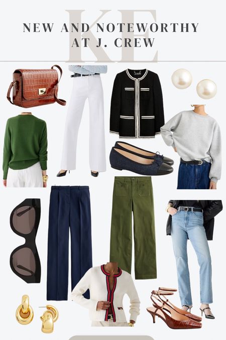 New and noteworthy at J. Crew - this spring launch was sooo good. I found it hard to narrow down my faves for you guys! | work outfit inspo | date night outfit inspo | jeans | Vacation outfit inspo 

#LTKSeasonal