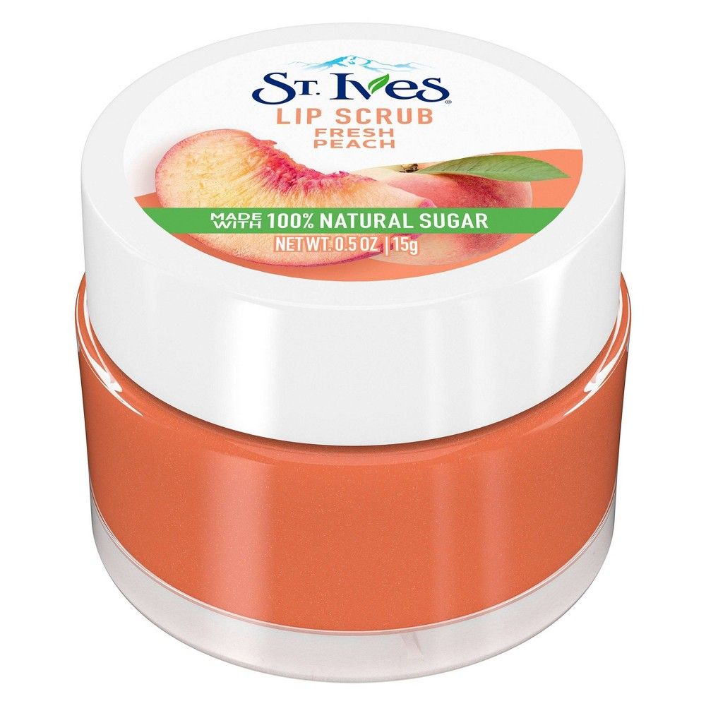 St. Ives Fresh Peach Lip Scrub - 0.5oz | Target