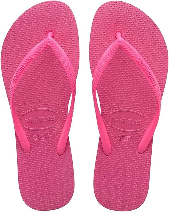 Havaianas Women's Slim Flip Flops - Retired Color - Spring And Summer Pool Sandals For Women - Pi... | Amazon (US)