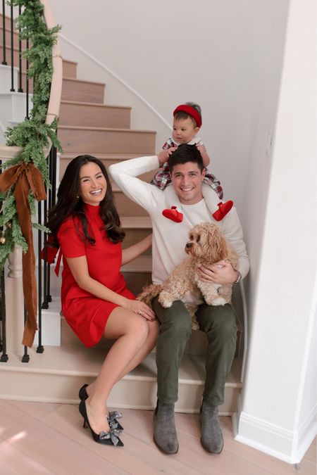 My little family❤️ Christmas photos year 1 was a success! 

Holiday outfit | Christmas dress 

#LTKparties #LTKHoliday #LTKSeasonal