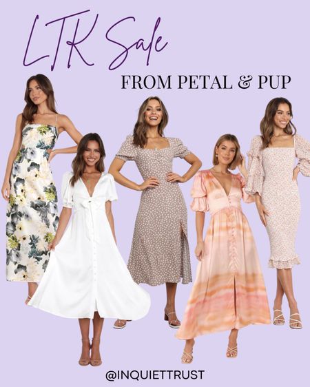 LTK Sale is now LIVE! so go grab a dress or two from Petal & Pup and save 25% off sitewide when you shop through the app! From midi dress, floral dresses, printed dresses, and all kinds of dresses, Petal & Pup got something for you! 

LTK Sale, Petal & Pup finds, Petal & Pup faves, women’s dresses, wedding guest outfit, wedding guest outfit idea, wedding guest outfit inspo, date night outfit idea, date night outfit inspo, casual outfit idea, casual outfit inspo, slit dresses, cami dresses, long sleeve dresses

#LTKSeasonal #LTKstyletip #LTKSale