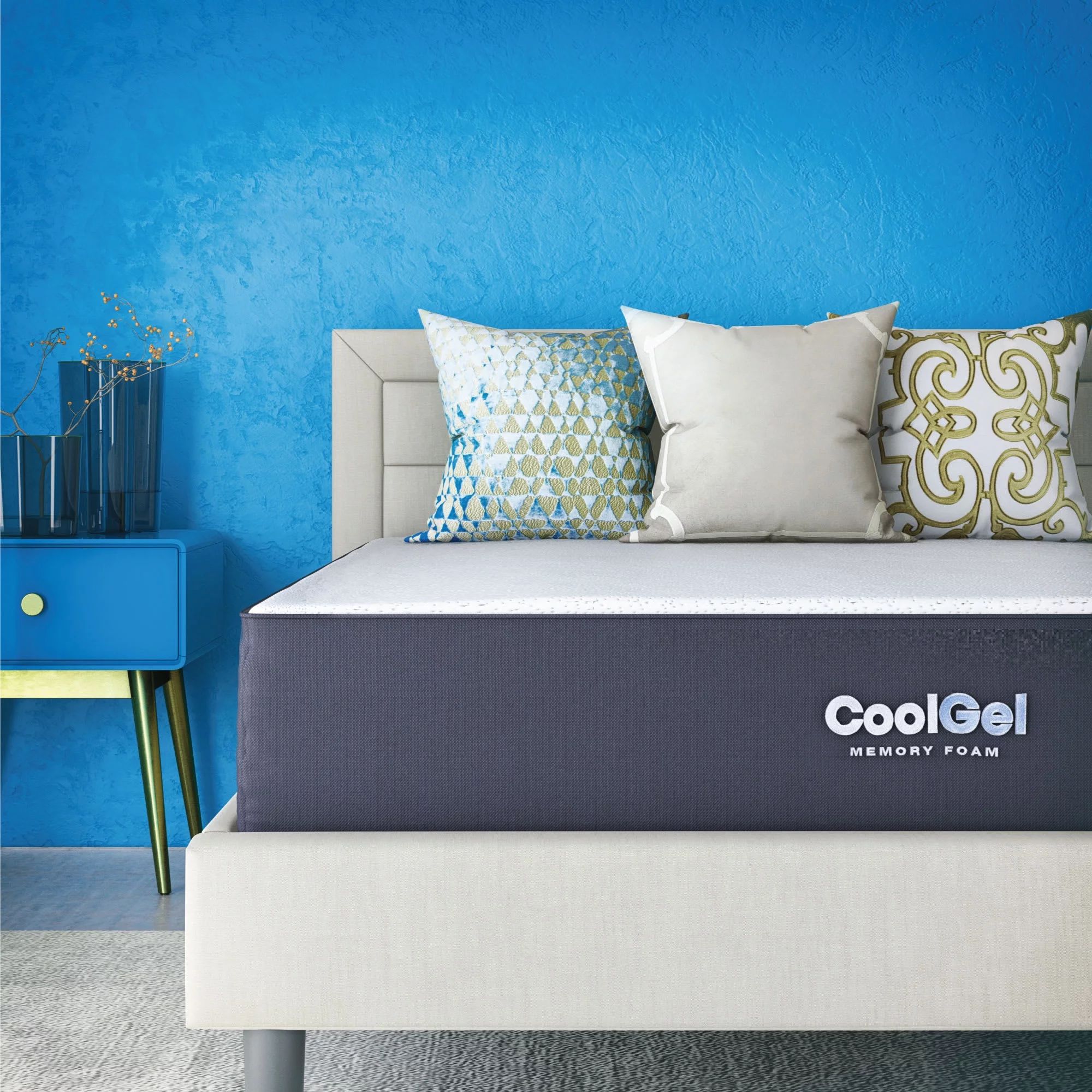 Classic Brands Cool Gel 10" Ventilated Gel Memory Foam Mattress, King | Walmart (US)