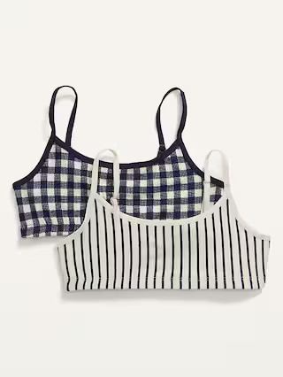 Patterned Cami Bra 2-Pack for Girls | Old Navy (US)
