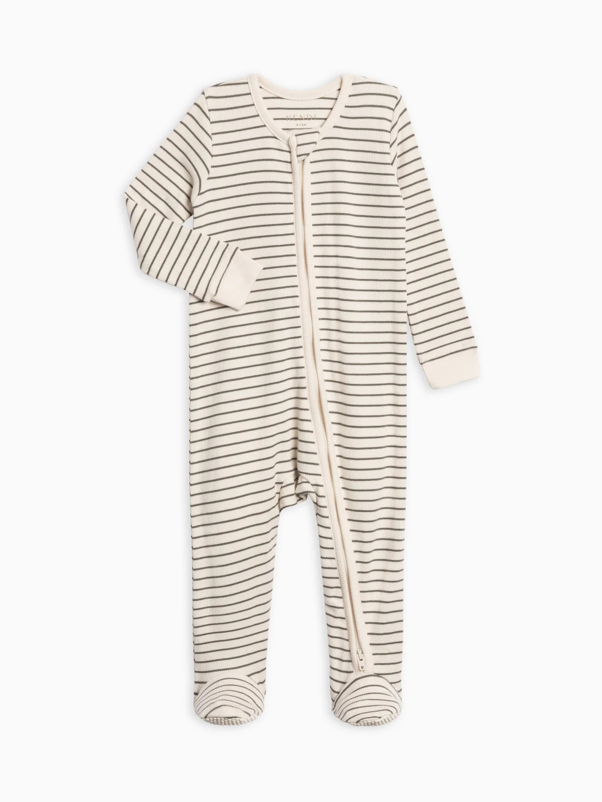 Kit Ribbed Zipper Sleeper | Colored Organics