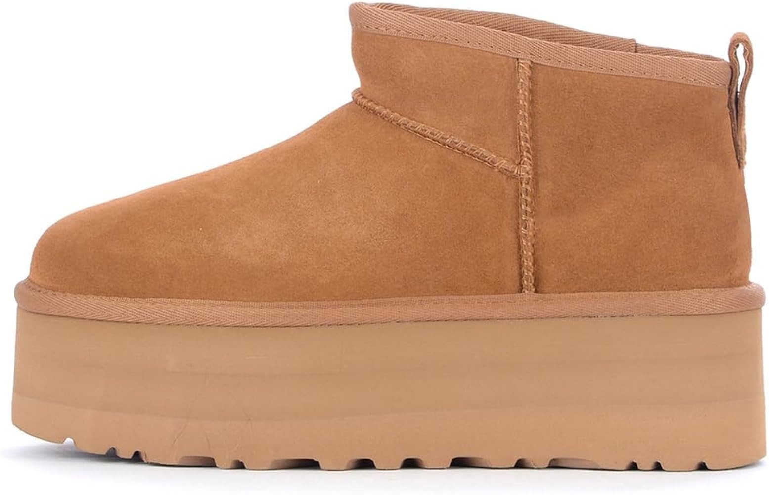 Rnetvrse Platform Mini Boots for Women Warm Fur Lined Ultra Snow Boots Suede Anti-Slip Winter Sho... | Amazon (US)