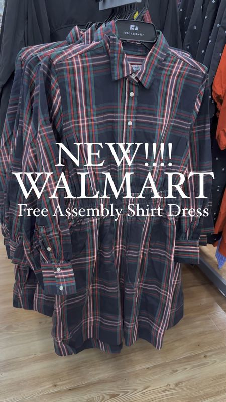 I’m loving this new tartan shirt dress from Walmart!! I’m wearing a size small at 34+ week pregnant and it’s so comfy!! Plus it’s only $32!!! 

Holiday dress, holiday outfit, Walmart style 

#LTKSeasonal #LTKHoliday #LTKstyletip