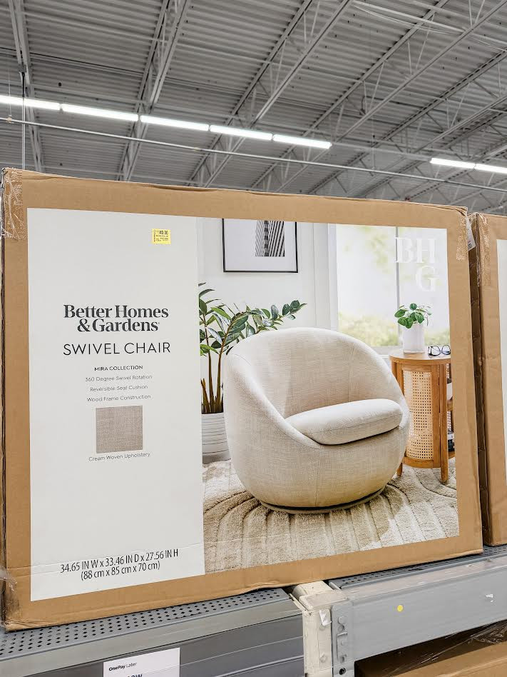 I adore this cute swivel chair  

 #LTKHome #LTKSaleAlert