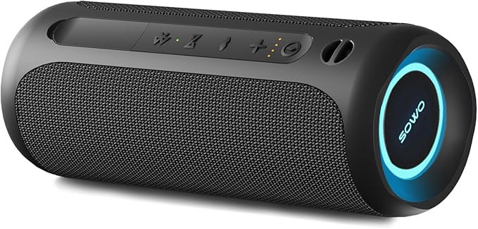 Portable Speaker, Wireless Bluetooth Speaker, IPX7 Waterproof, 25W Loud Stereo Sound, Bassboom Te... | Amazon (US)