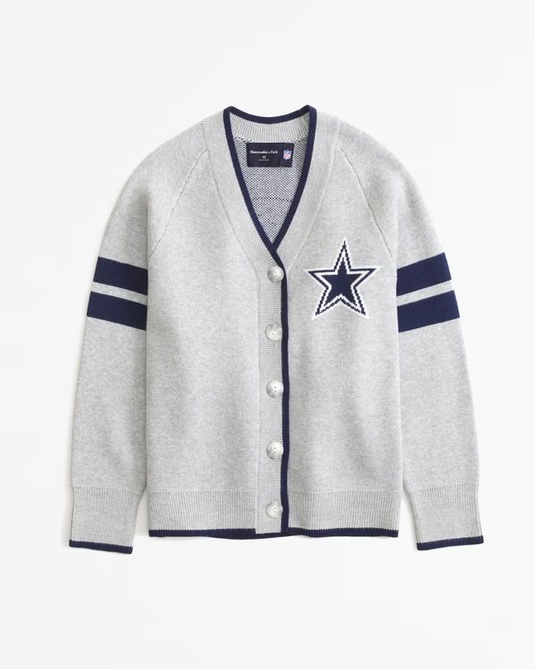 Dallas Cowboys LuxeLoft Cardigan | Abercrombie & Fitch (US)