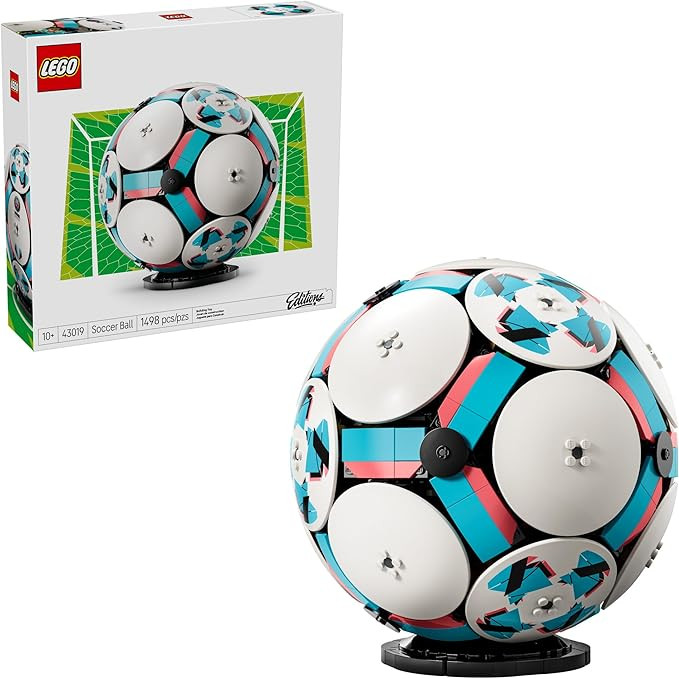 LEGO Editions Soccer Ball - Building Toy for Kids - Collectible Sports Decor for Boys & Girls, Ag... | Amazon (US)