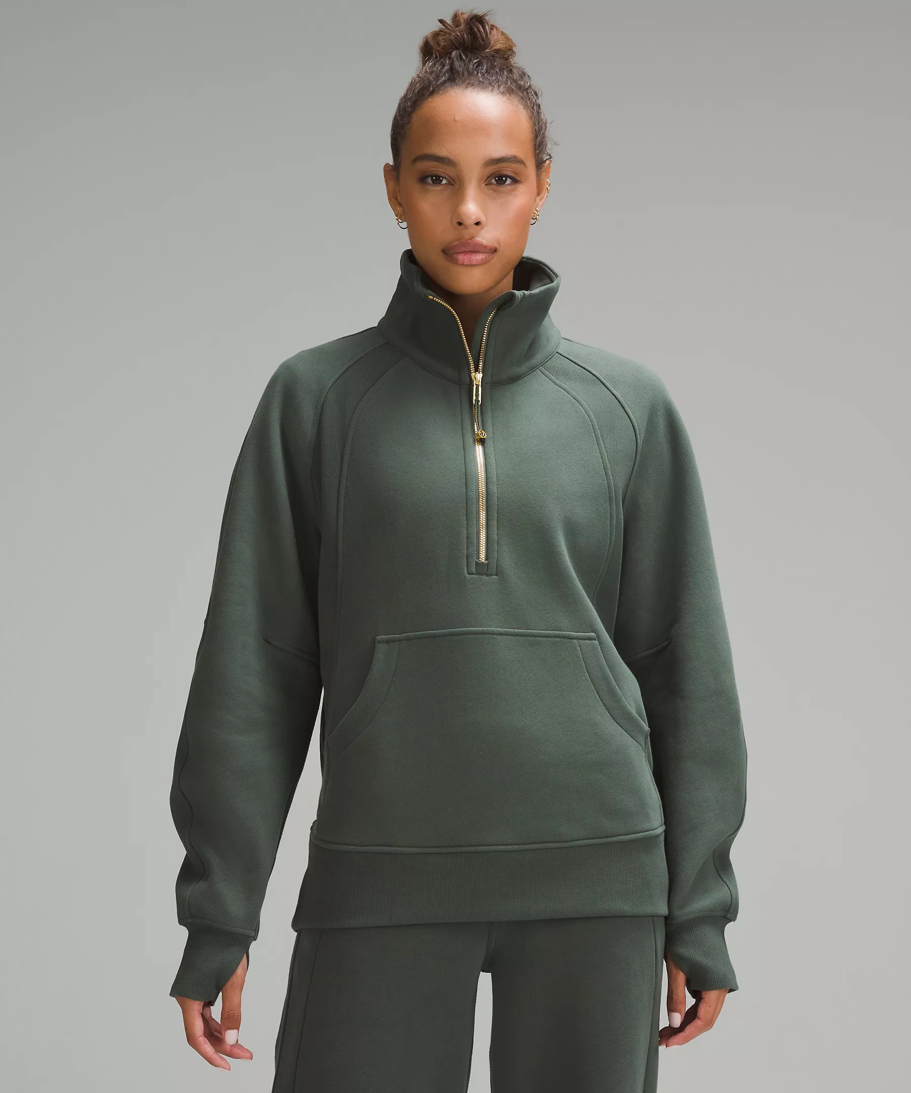 Scuba Oversized Funnel-Neck Half Zip | Lululemon (US)