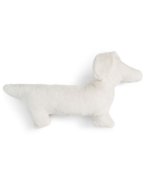 Furry Dog Decorative Pillow, Created for Macy's | Macys (US)