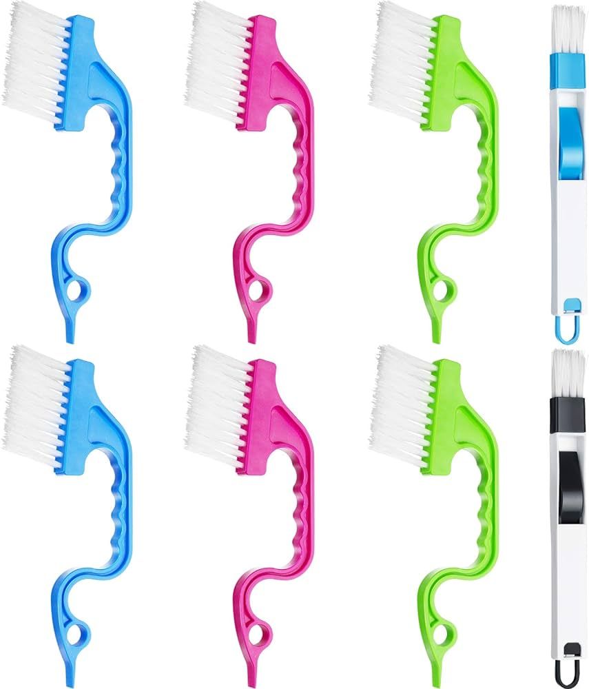 Maitys Hand-held Groove Cleaning Tools Window Track Cleaning Brushes Window Track Cleaning Brushe... | Amazon (US)