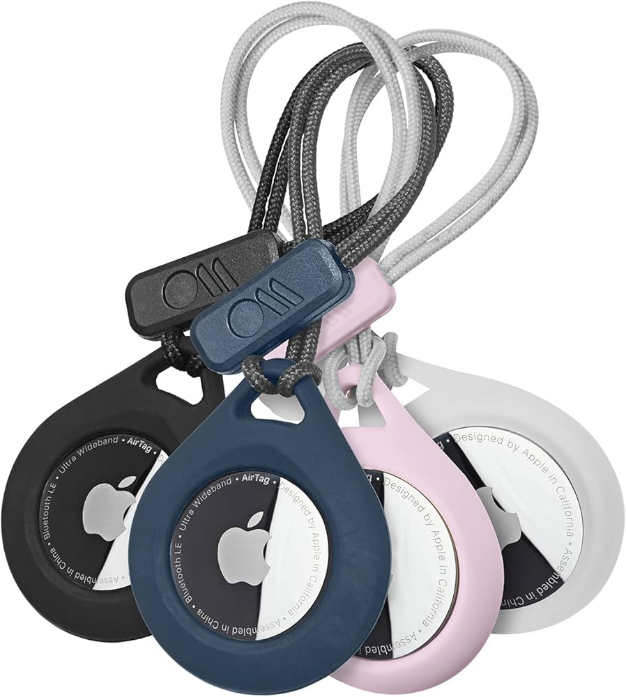 Case-Mate AirTag Holder - Case Holder For Apple AirTags w/ Rugged Strap - Protective Hard Shell A... | Amazon (US)