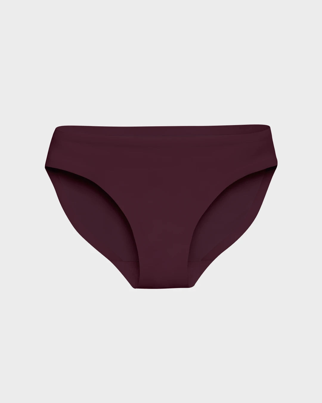 Merlot Bikini Panties – Seamless, No-Slip, and Ultra-Soft | EBY (US)