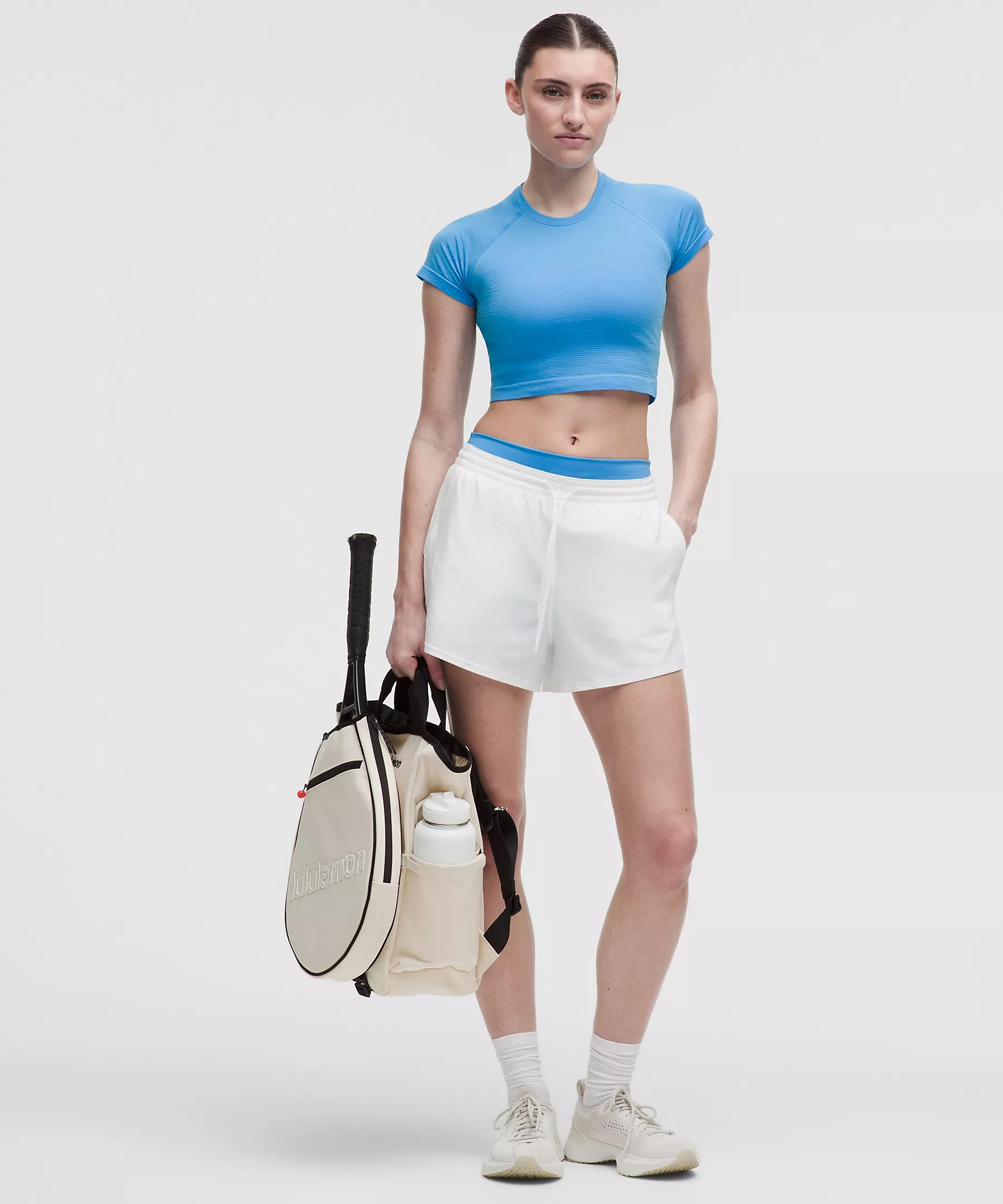 Swiftly Tech Cropped Short-Sleeve Shirt 2.0 | Lululemon (US)