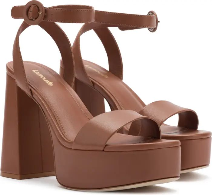 Larroudé Dolly Block Heel Platform Sandal (Women) | Nordstrom | Nordstrom