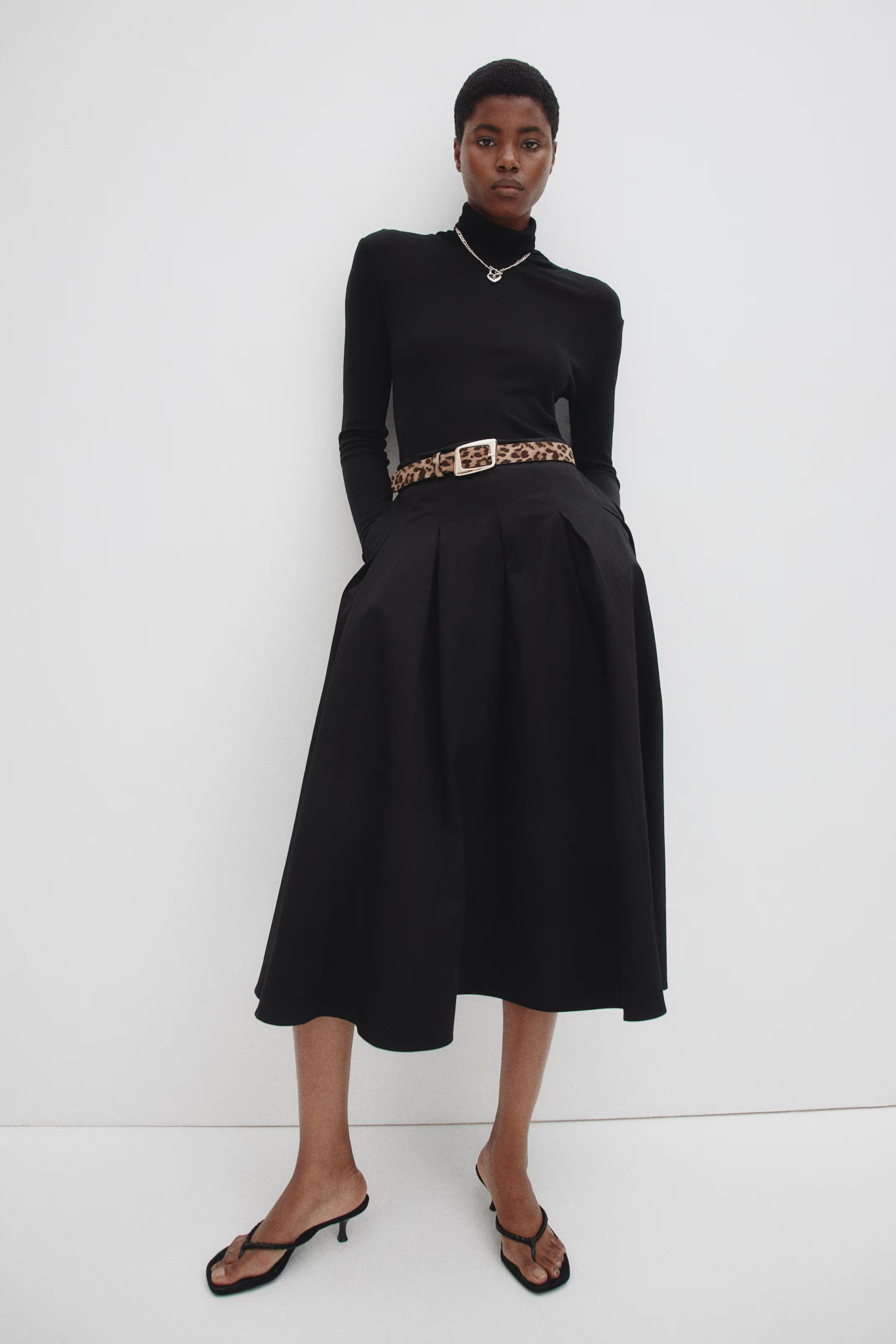 Belt - Beige/Leopard print - Ladies | H&M GB | H&M (UK, MY, IN, SG, PH, TW, HK)