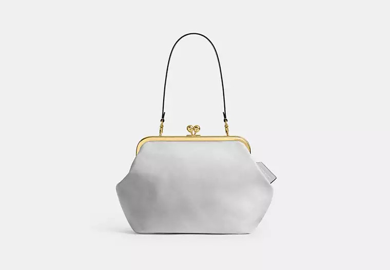 Kisslock Frame Bag 27 In Loved Leather | Coach (US)