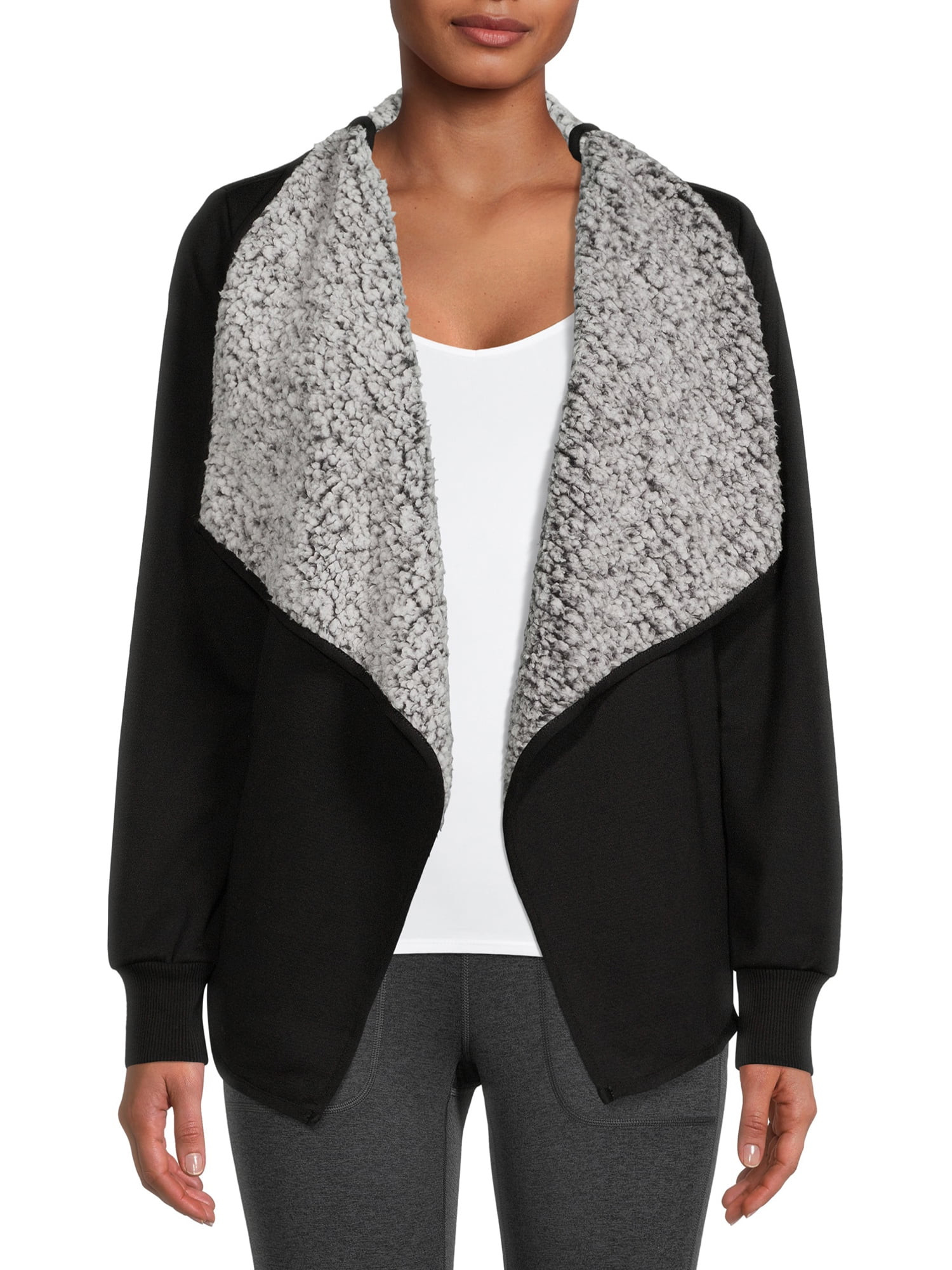 Avia Women's Sherpa Lined Cardigan | Walmart (US)