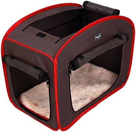 Petsfit Portable Pop Up Pet Cage,Dog Kennel,Cat Play Cube (31" Lx20 Wx25 H, Dark Grey (Type B)) | Amazon (US)