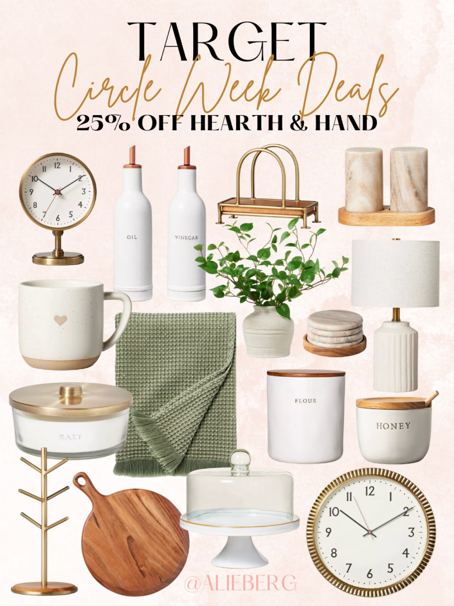 Target Circle Week Deals!
25% off Magnolia Hearth & Hand- Today Only! 


Home decor, kitchen decor, target kitchen finds, target home finds, target home decor#LTKxTarget

#LTKSaleAlert #LTKHome