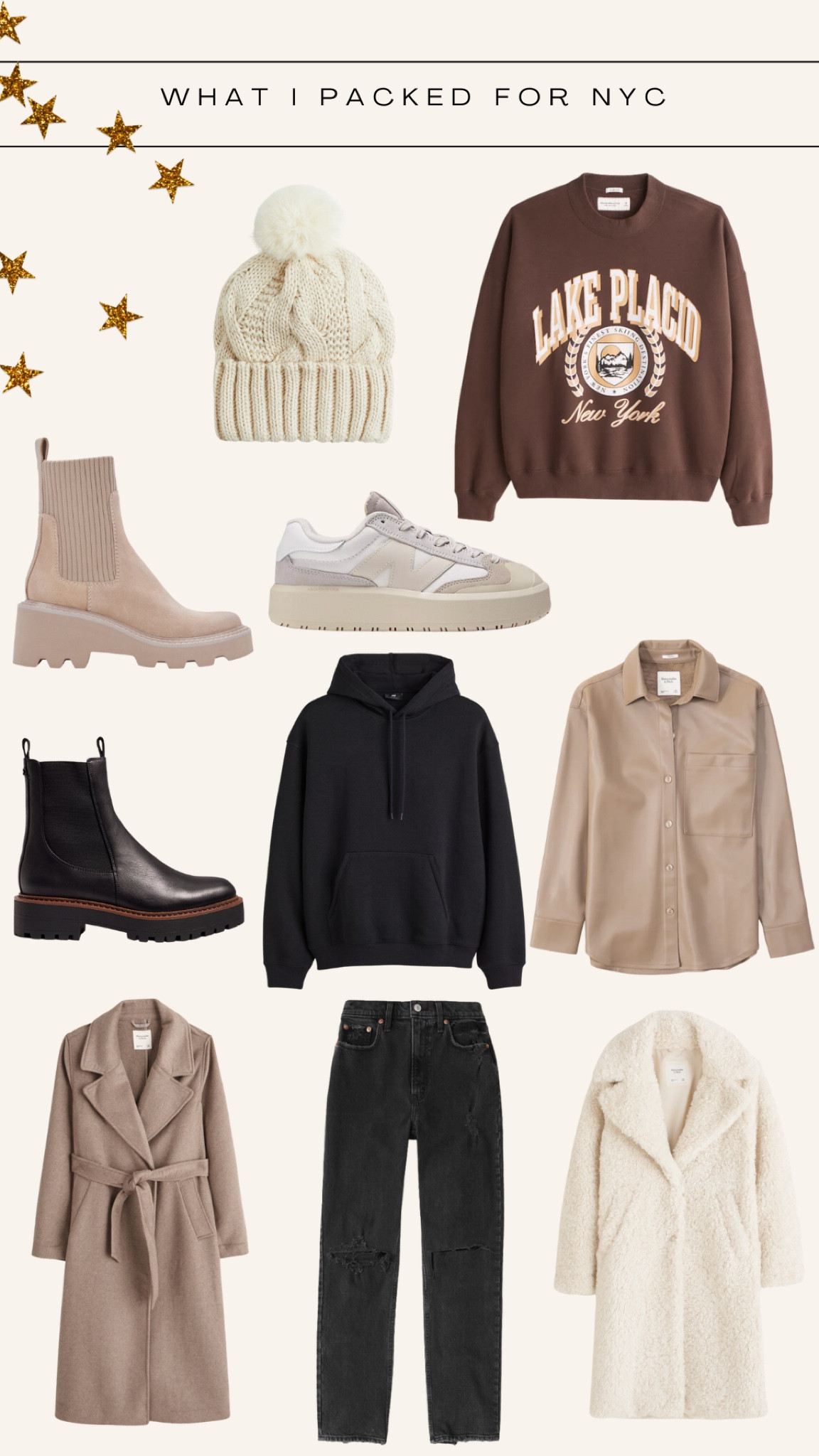 What I’m packing for NYC! 

#LTKGiftGuide #LTKtravel #LTKSeasonal