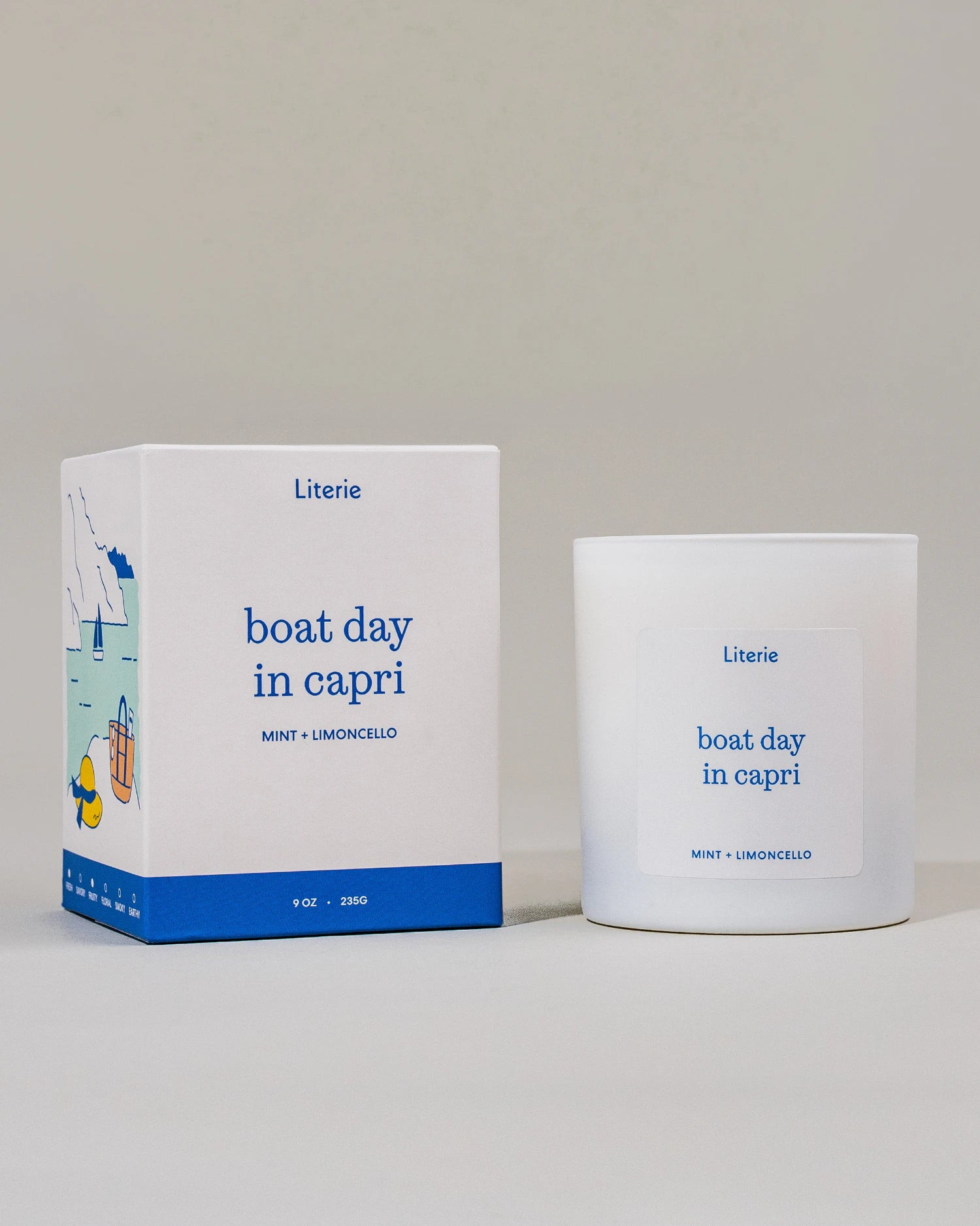 Boat Day in Capri | Literie Candle