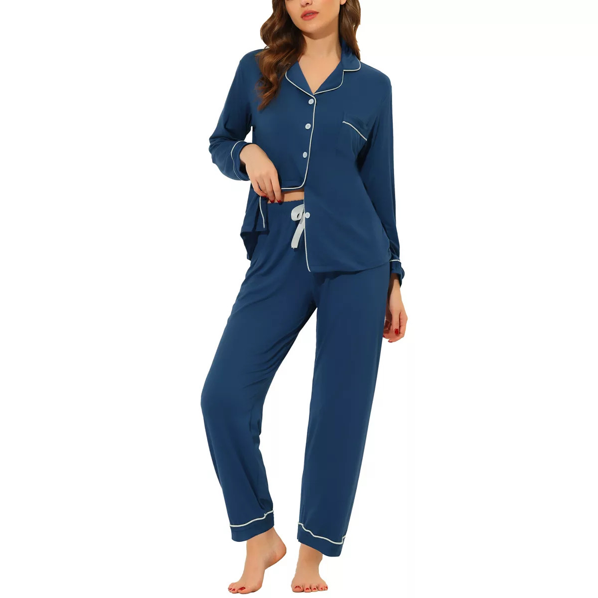 Women's Pajama Sleep Shirt Nightwear Sleepwear Lounge Modal Pj Sets | Kohl's
