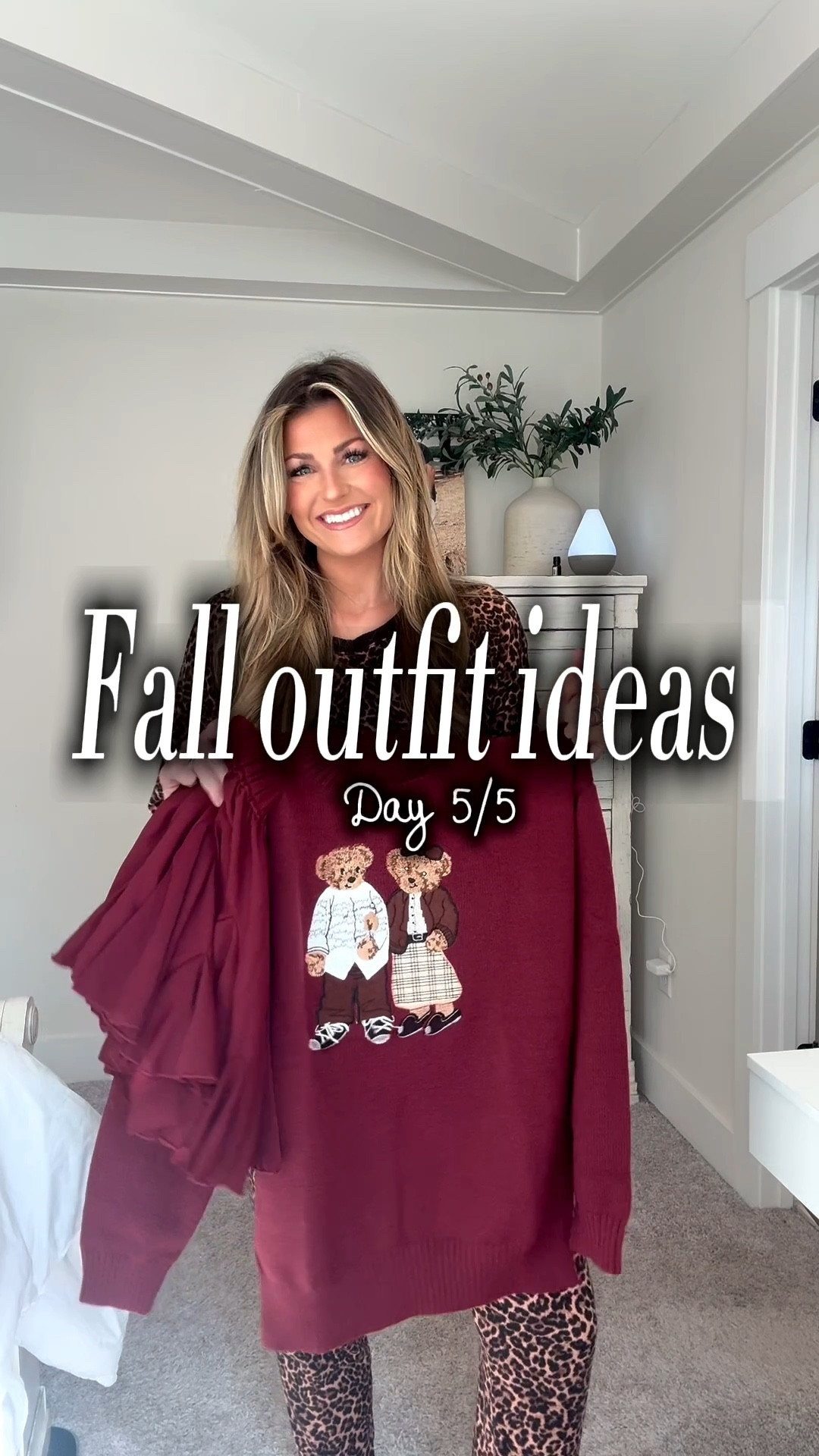 The cutest fall fit for Thanksgiving 🍁🫶🏼 Ralph Lauren & teddy bear vibes 🐻
Sweater (sized up for looser fit) L
Skirt S


#LTKFindsUnder50 #LTKStyleTip #LTKSeasonal