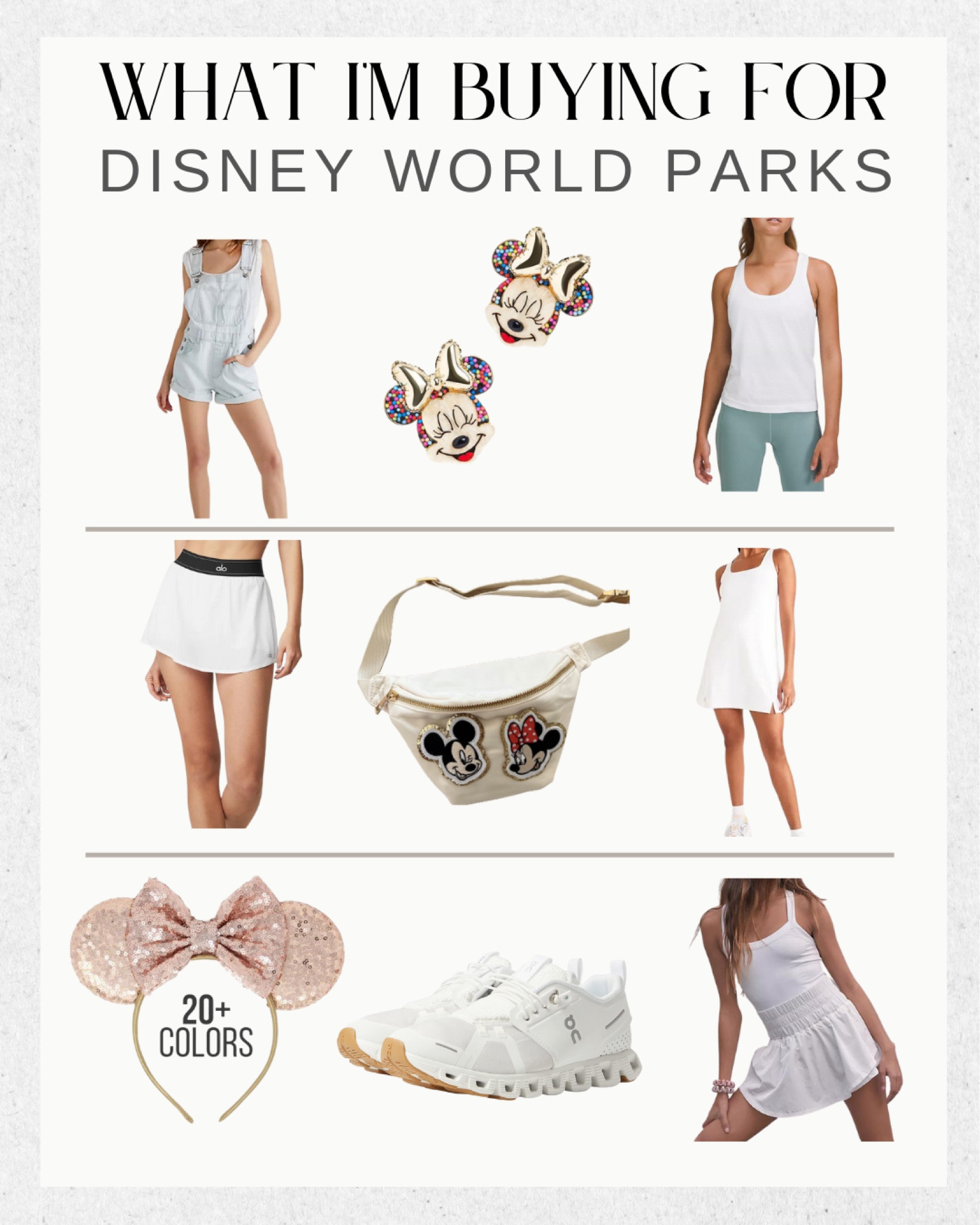 Theme park outfits for our Disney trip! 

#LTKFind #LTKfit #LTKfamily