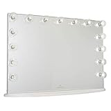 Impressions Vanity Hollywood Makeup Vanity Mirror with Lights for Tabletop or Wall | White Hollywood | Amazon (US)