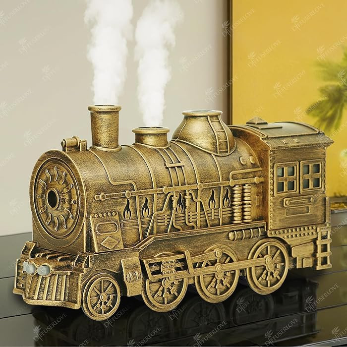 Diffuserlove Essential Oil Diffuser 300ML Train Cool Mist Humidifier Quiet Aromatherapy Diffuser ... | Amazon (US)