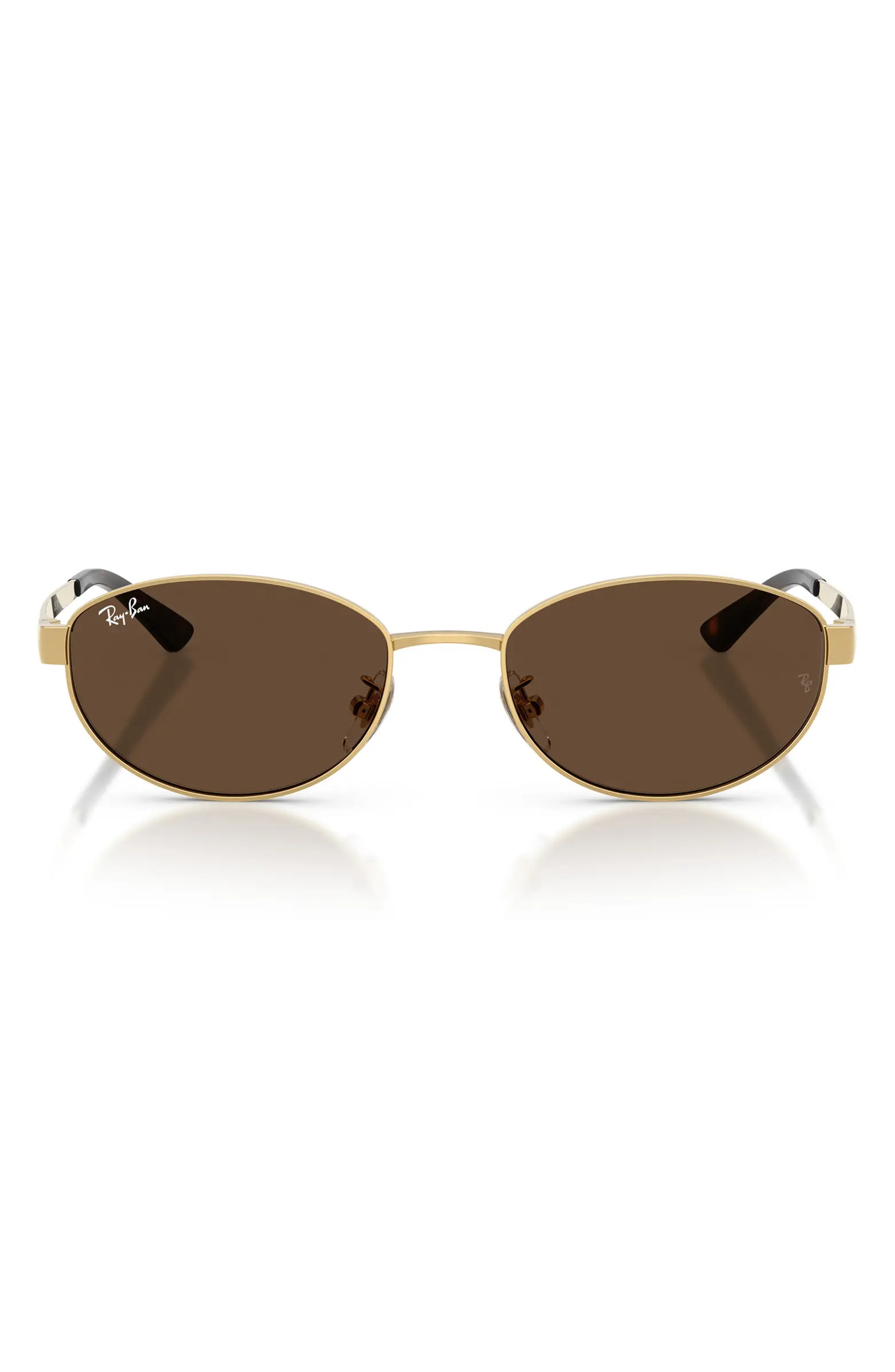 55mm Oval Sunglasses | Nordstrom