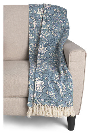 50x60 Floral Throw | TJ Maxx