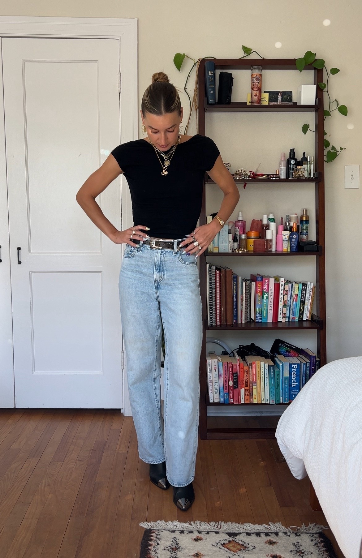 Fall transitional outfit 🩶

#LTKFindsUnder100 #LTKStyleTip #LTKSeasonal